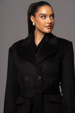 Black Rain Or Shine Longline Coat