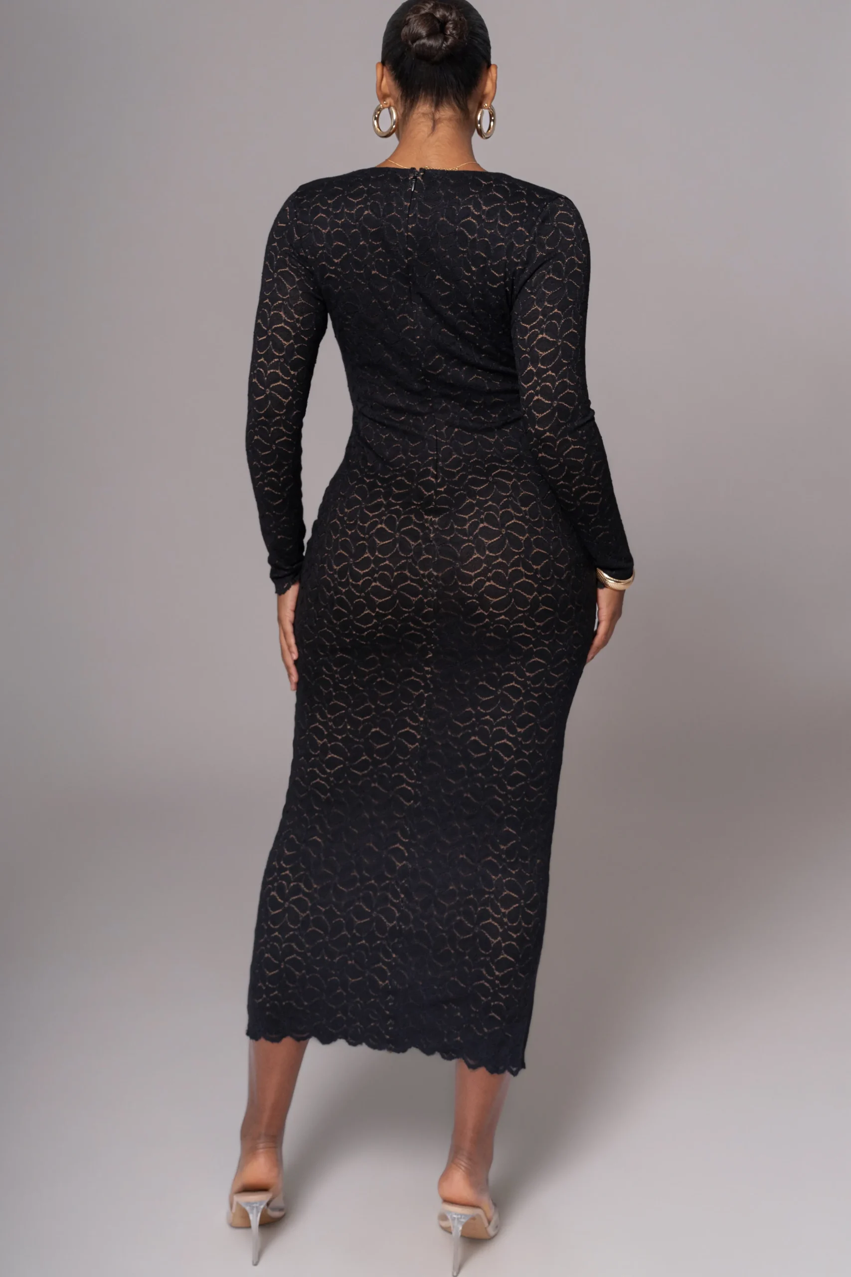 Black Reunited Maxi Dress