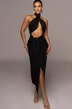 Black Sahara Dress