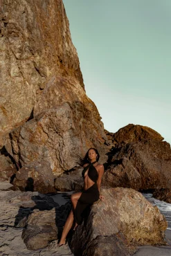 Black Sahara Dress