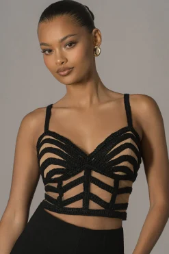 Black Serenity Bay Top
