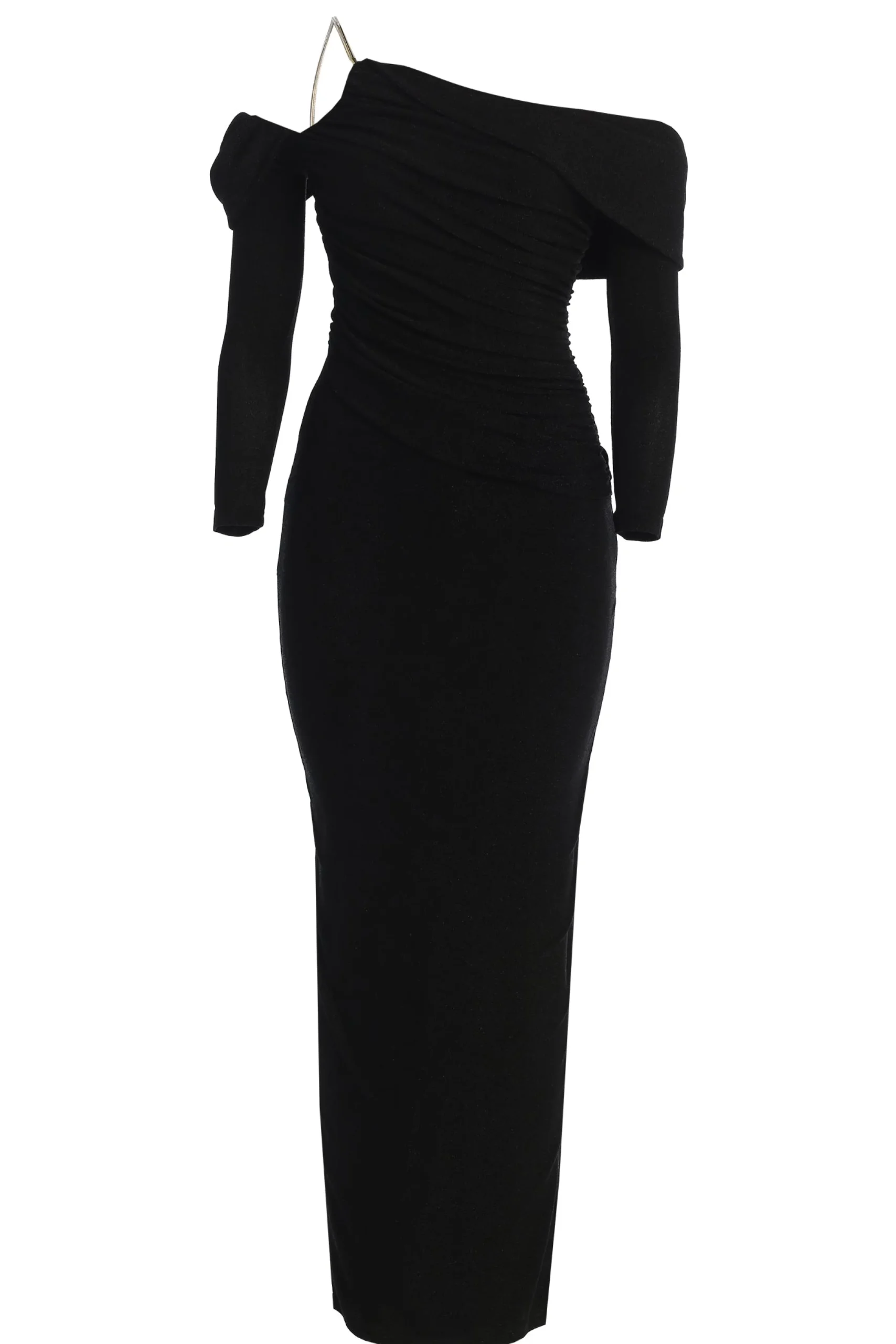 Black Serina Maxi Dress