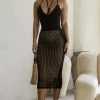 Black Summer Bliss Crochet Set