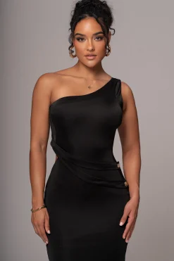 Black Surrey Maxi Dress