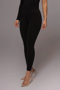 Black Transcend High Rise Leggings