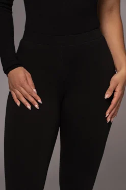 Black Transcend High Rise Leggings