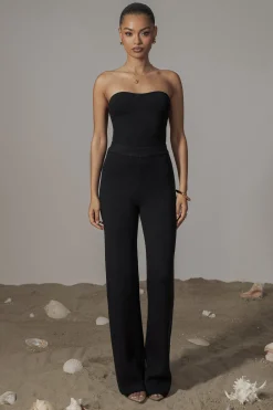 Black Tropic Oasis Top
