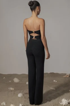 Black Tropic Oasis Top