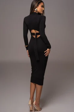 Black Under Your Spell Dress