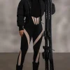 Black Valen High Waisted Leggings