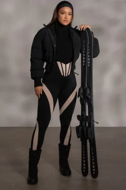 Black Valen High Waisted Leggings