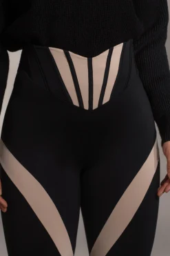 Black Valen High Waisted Leggings