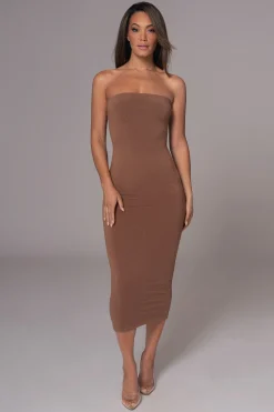 Black/Pecan Shelley Reversible Maxi Dress