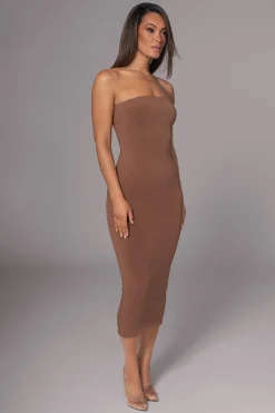 Black/Pecan Shelley Reversible Maxi Dress