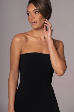 Black/Pecan Shelley Reversible Maxi Dress