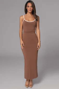 Black/Pecan Tash Reversible Cami Top