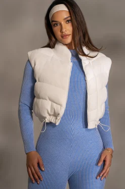 Blue In Control Stirrup Jumpsuit