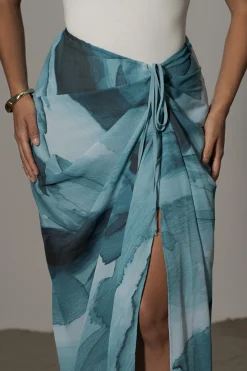 Blue Print Noelia Printed Skirt