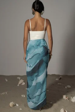 Blue Print Noelia Printed Skirt