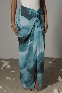 Blue Print Noelia Printed Skirt