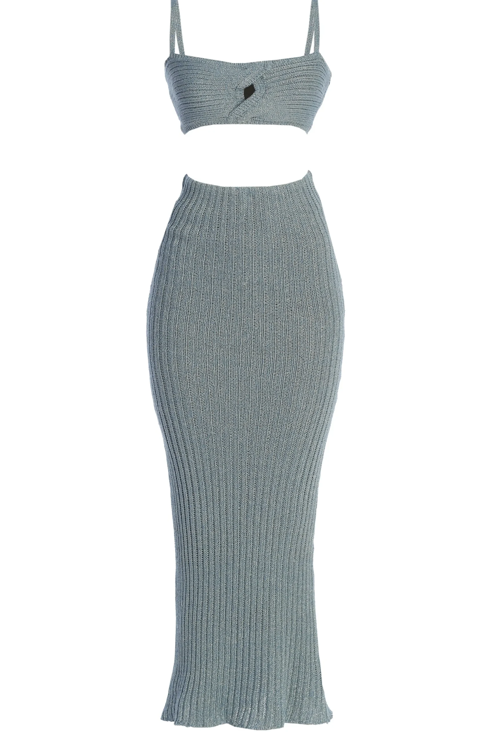 Blue Sunny Skirt Set