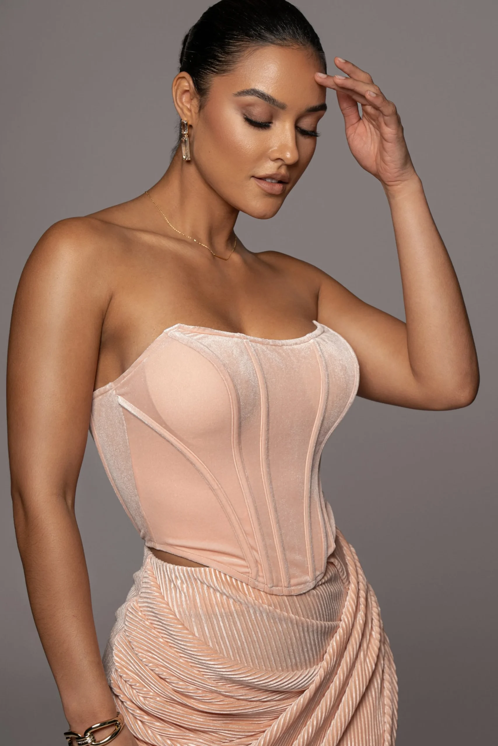 Blush True Bliss Maxi Skirt