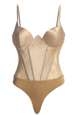 Bronze Incomparable Lace Bodysuit