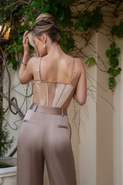 Bronze Incomparable Lace Bodysuit