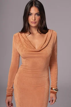 Bronze/Sienna Ashton Reversible Maxi Dress