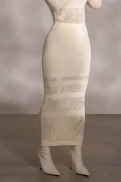 Buttercream Lina Knit Maxi Skirt
