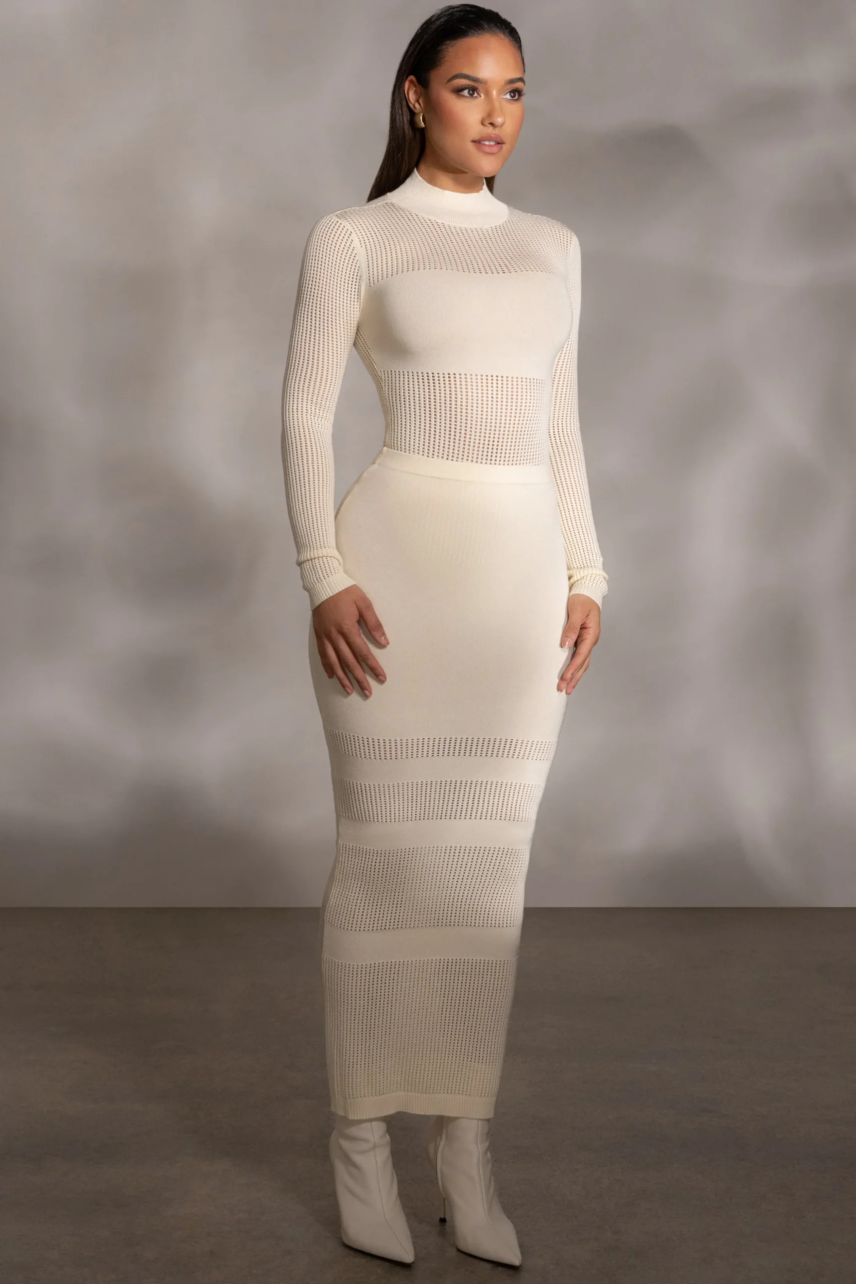 Buttercream Lina Knit Maxi Skirt
