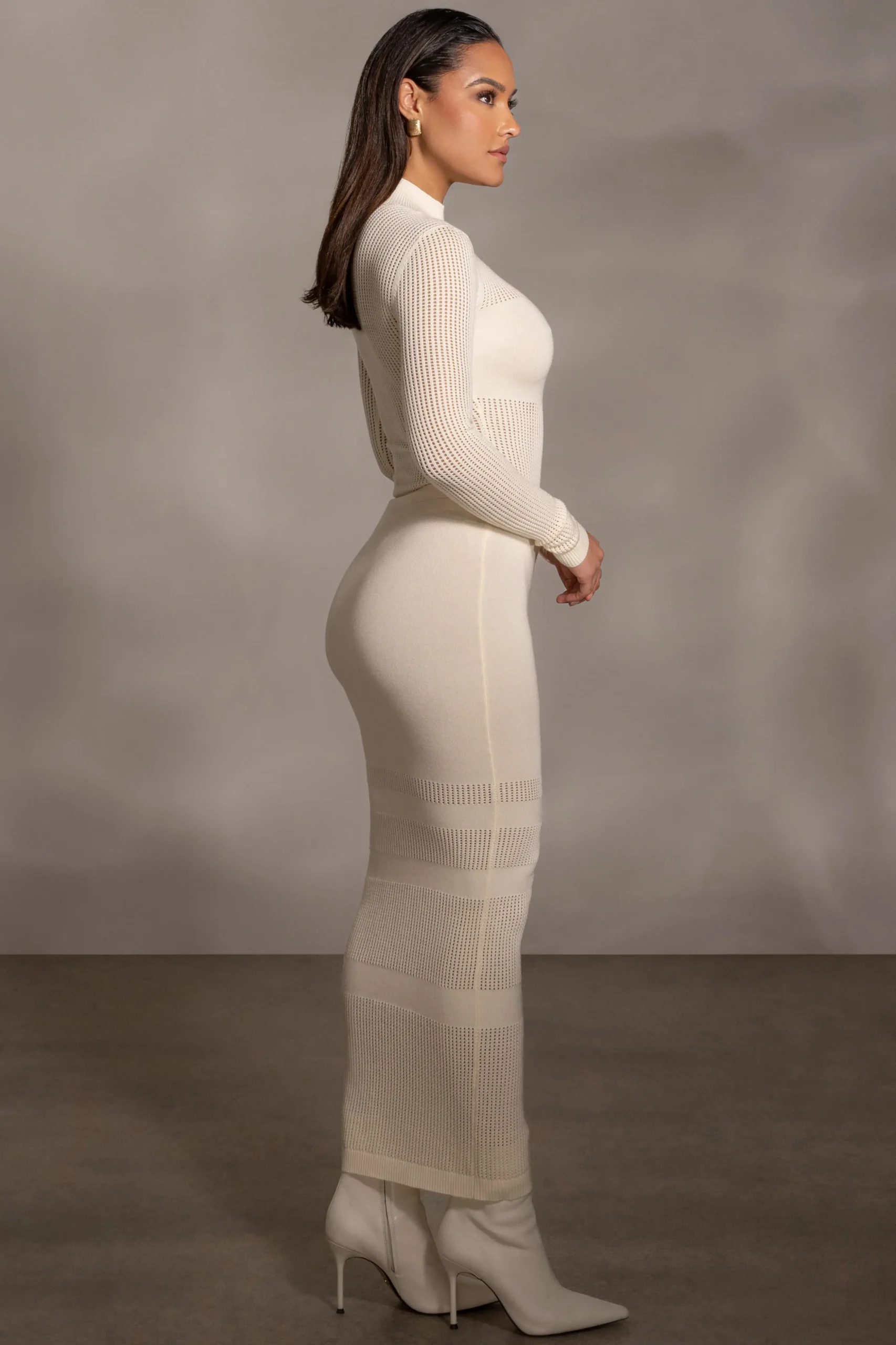Buttercream Lina Knit Maxi Skirt