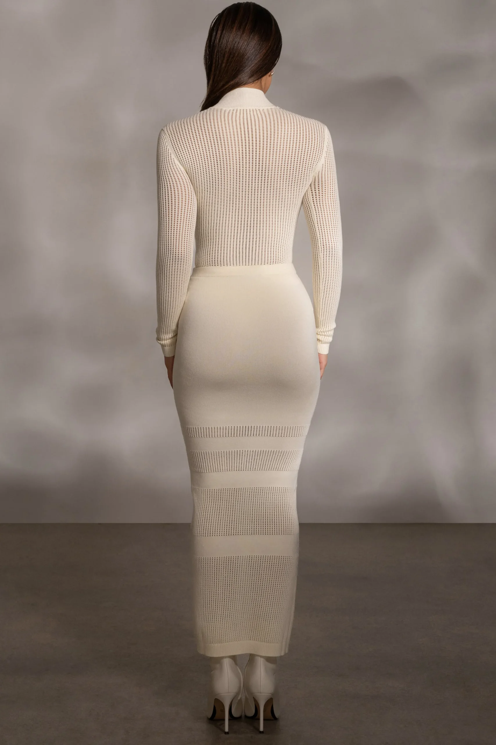 Buttercream Lina Knit Maxi Skirt