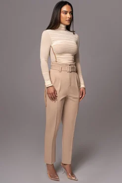 Buttercream Santiana Turtleneck Top