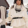 Buttercream Willow Belted Jacket