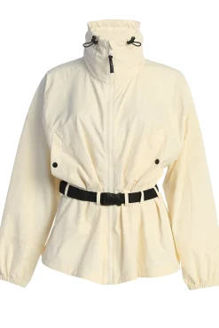 Buttercream Willow Belted Jacket