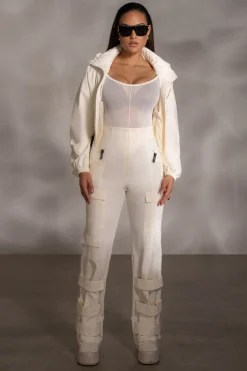 Buttercream Willow Belted Jacket
