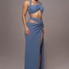 Chambray New Age Two Piece Skirt Set