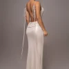 Champagne Heart of Gold Maxi Dress