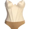 Champagne Incomparable Lace Bodysuit