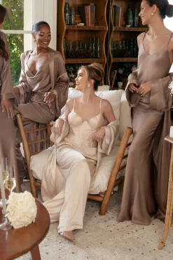 Champagne Incomparable Lace Bodysuit