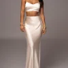 Champagne Isella 2-Piece Skirt Set