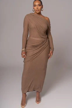 Chocolate Paradise Hills Maxi Skirt