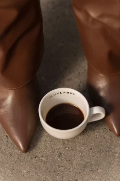 Chocolate Passage Faux Leather Boots
