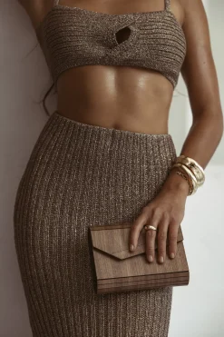 Chocolate Sunny Skirt Set