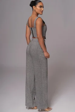 Classic Herringbone Trousers