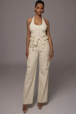 Cream Aeris Pant Set