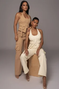 Cream Aeris Pant Set