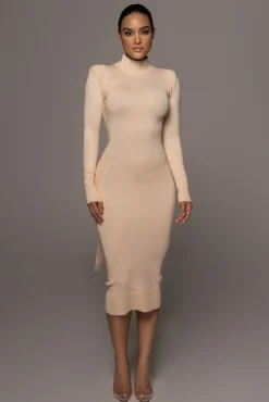 Cream Under Your Spell Dress