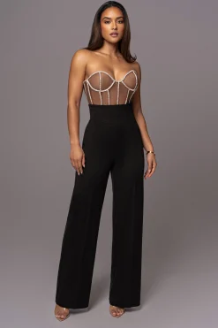 Dark Limited Edition Rhinestone Crystal Corset
